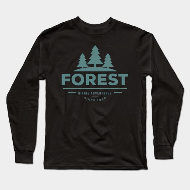 Forest Long Sleeve T-Shirt by Original_Badman